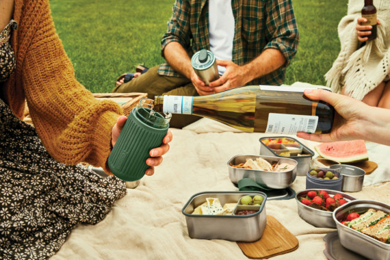 Cestovní skleněný hrnek 340 ml Black+Blum