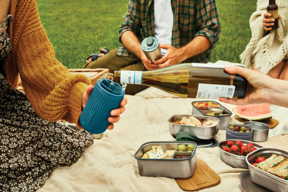 Cestovní skleněný hrnek 340 ml Black+Blum