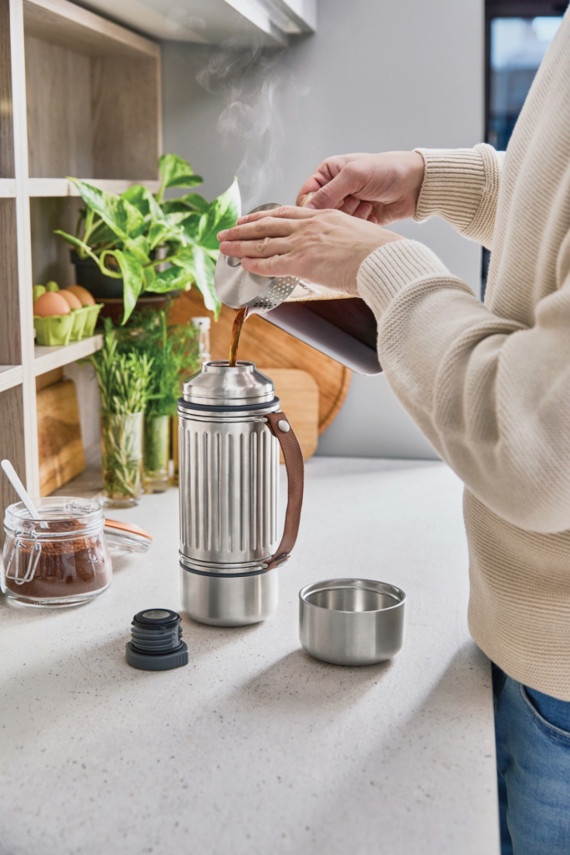 Termoláhev Explorer Duo 1L Black+Blum