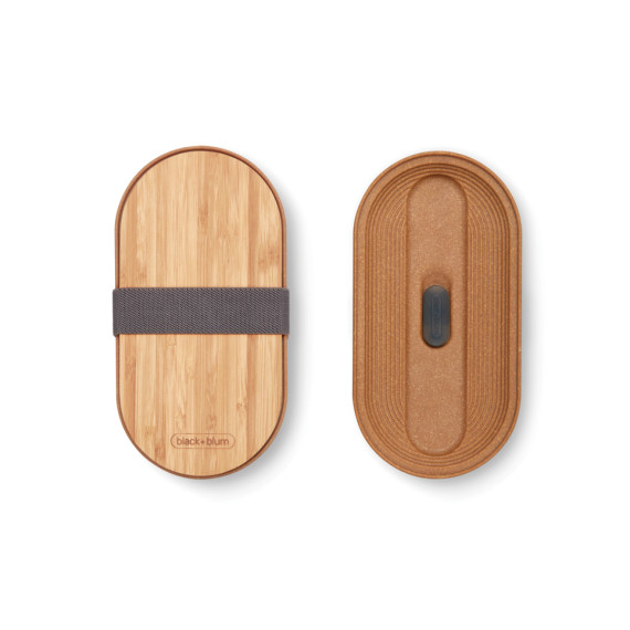 Nerezový dvojitý Bento box Black+Blum