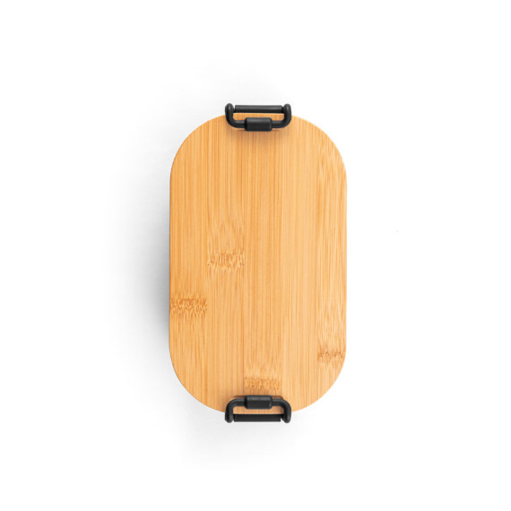 MAHLEB. Vzduchotěsná PP krabice s bambusovým víkem