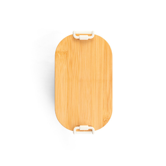 MAHLEB. Vzduchotěsná PP krabice s bambusovým víkem