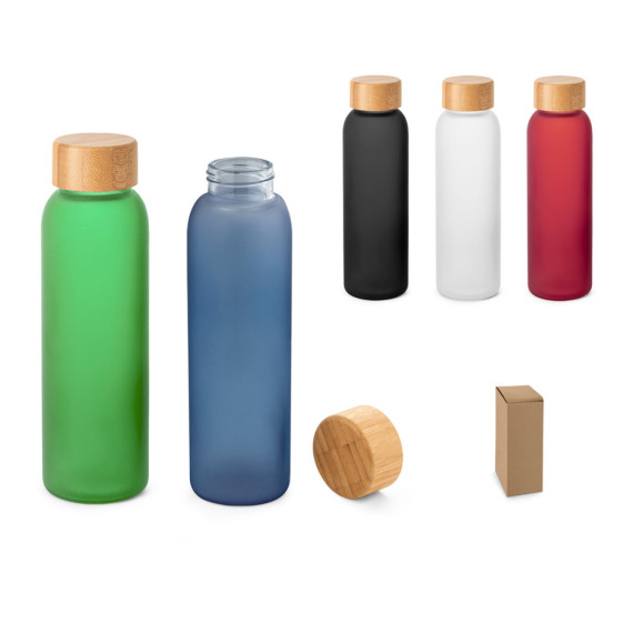 LILLARD GLASS. 520 ml láhev z matného skla