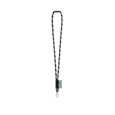 WISBECH. SET Lanyard TUBE Long (Ø 7 mm) s karabinou 9 mm a bezpečnostní sponou Ø 7 mm