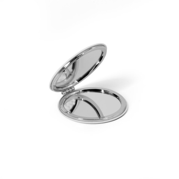 FREYA. Oboustranné kulaté zrcadlo s matným PU povrchem