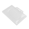 PRYMA. Pevný držák na karty z PP - Transparentní
