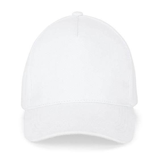 ASHTON. Čepice ze 100% bavlny (260 g/m²) s 5 panely