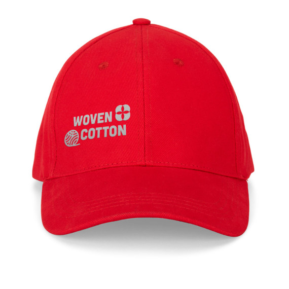 NATHAN. Čepice ze 100% bavlny (260 g/m²) se 6 panely