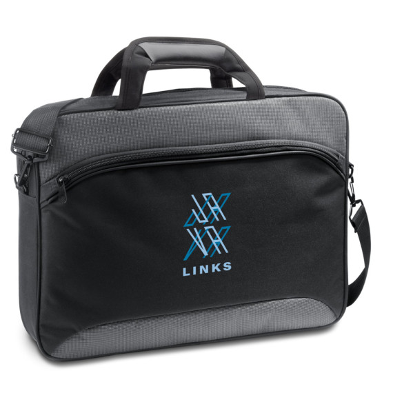 SANTANA. Aktovka na notebook 15.6'' z materiálu 600D 2Tone a 300D polyester