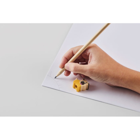 CIRCO, Dřevěná dětská tužka s gumou