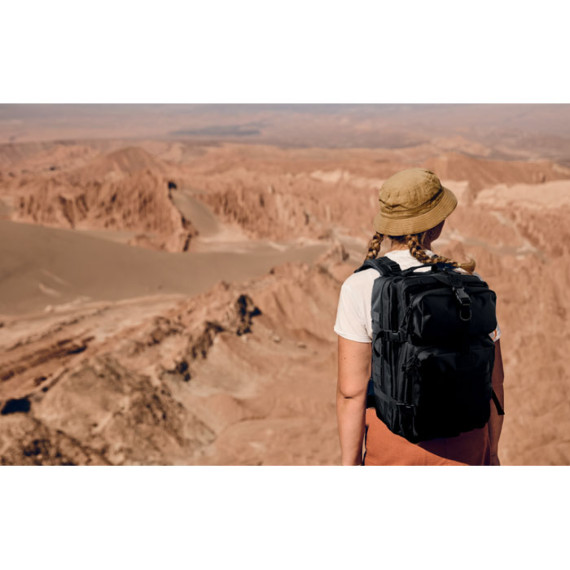 CARRYCONFI, Outdoorový 50l batoh 600D RPET