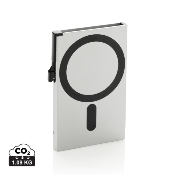 Hliníkové pouzdro na karty s RFID magnetem