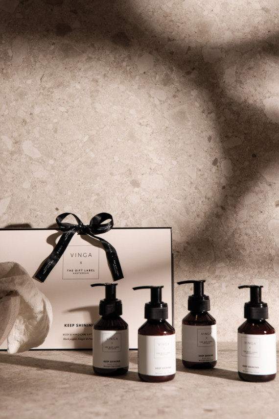 Dárková sada péče o tělo a ruce VINGA x TGL