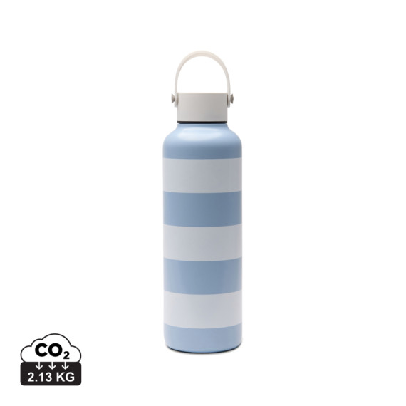Nerezová láhev VINGA Lagoa z recykl. materiálů, 600 ml