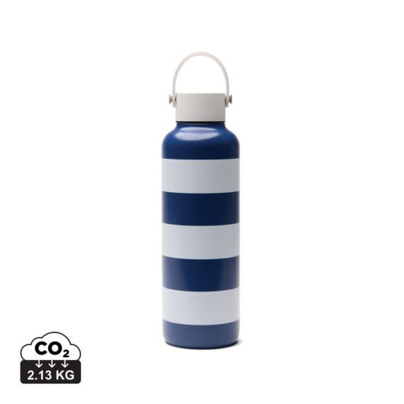 Nerezová láhev VINGA Lagoa z recykl. materiálů, 600 ml