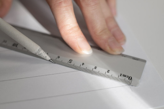 Kovové pravítko 30 cm FERRA