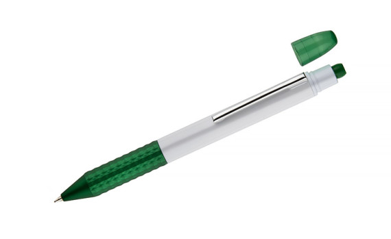 Kuličkové pero se zvýrazňovačem FLUO