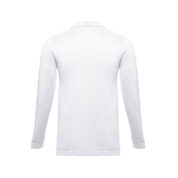 THC BERN WH II. Pánské bavlněné polo tričko s dlouhým rukávem