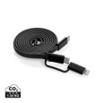 Ultra tenký magnetický nabíjecí kabel 60W 2 v 1