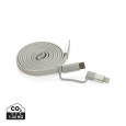 Ultra tenký magnetický nabíjecí kabel 60W 2 v 1