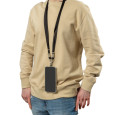 Crossbody lanyard Nivo RCS z recyklovaného PET