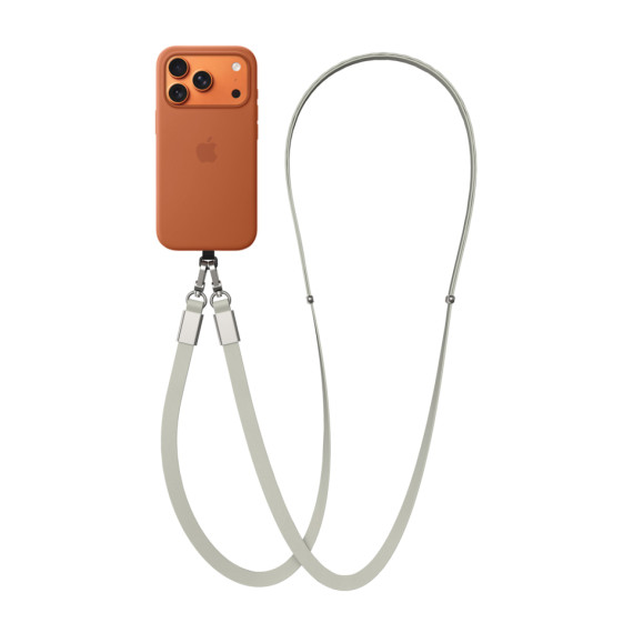 Crossbody lanyard Nivo RCS z recyklovaného PET