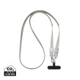 Crossbody lanyard Nivo RCS z recyklovaného PET