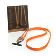 Crossbody lanyard Nivo RCS z recyklovaného PET