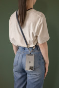 Crossbody lanyard Nivo RCS z recyklovaného PET