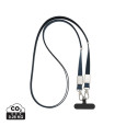 Crossbody lanyard Nivo RCS z recyklovaného PET