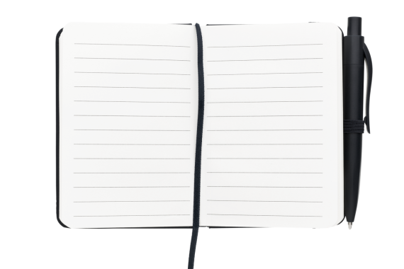 PURENOTE SET zápisník A7 s propiskou