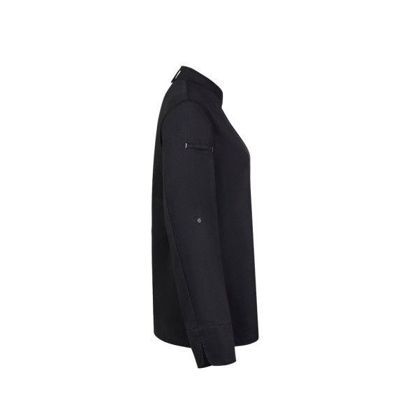 VL THOTH. Dámská kuchyňská bunda (190 g/m²) vyrobená z bavlny (35 %) a recyklovaného polyesteru (65 %)