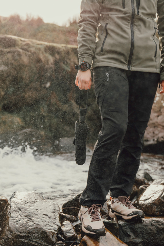 Automat. deštník 23" Nordic Drift Trail s UPF 50+ z RPET