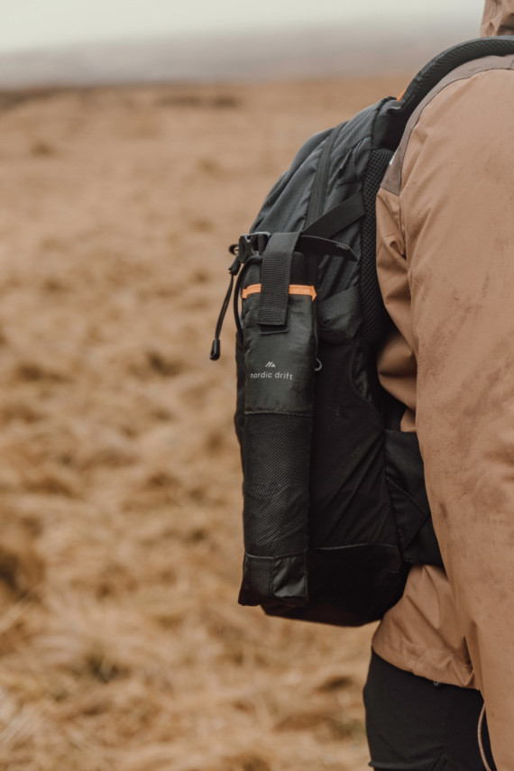 Automat. deštník 23" Nordic Drift Trail s UPF 50+ z RPET