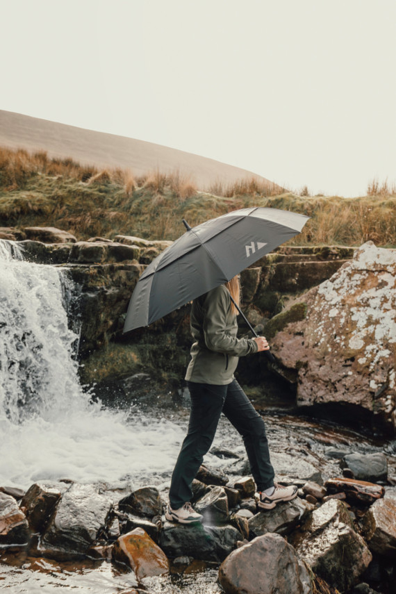 Deštník 27" Nordic Drift Trail s UPF 50+ z RPET