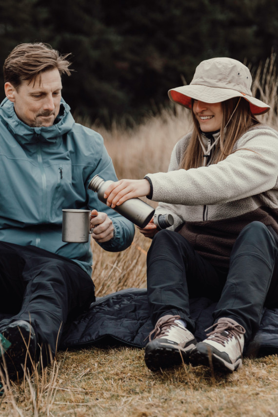 Láhev na vodu Nordic Drift Trail Ultra Light Titanium 600ml