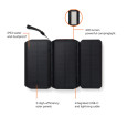 Solární powerbanka se 3 panely Nordic Drift Titan 10.000mAh