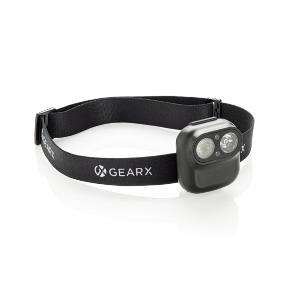 Čelovka Gear X RCS z recykl. plastu s pohybovým senzorem