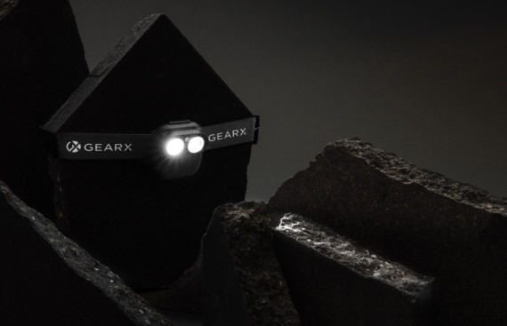 Čelovka Gear X RCS z recykl. plastu s pohybovým senzorem