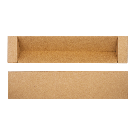 CARDBOARD pouzdro na pero, béžová