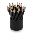 CRAYON L sada 24 pastelek 8,5 cm, černá