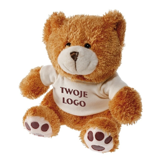 TEADY BEAR plyšová hračka, hnědá