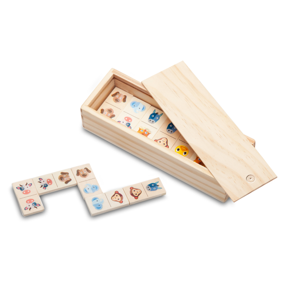 FARM domino, hnědá