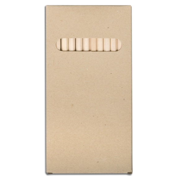 CRAYON SUPER sada pastelek 18 cm, přírodní