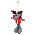 REINDEER reflexní přívěsek, šedá/červená