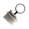 HOUSE RING přívěsek na klíče, stříbrná