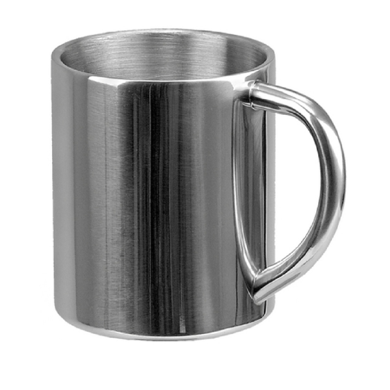 STURDY nerezový hrnek 240 ml, stříbrná