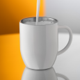DAY hrnek 350 ml z nerezové oceli, bílá