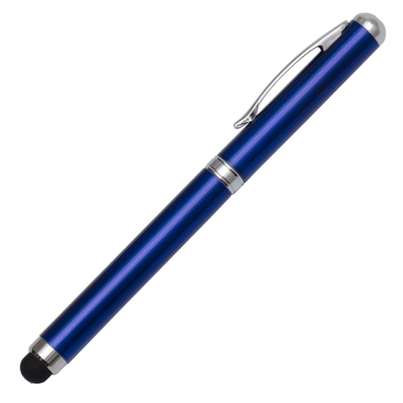 SUPREME kuličkové pero s laserovým ukazovátkem, modrá