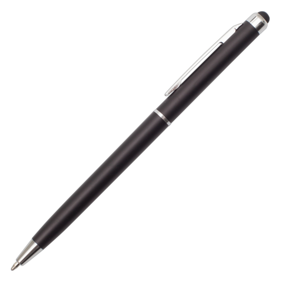 TOUCH POINT plastové kuličkové pero, bílá